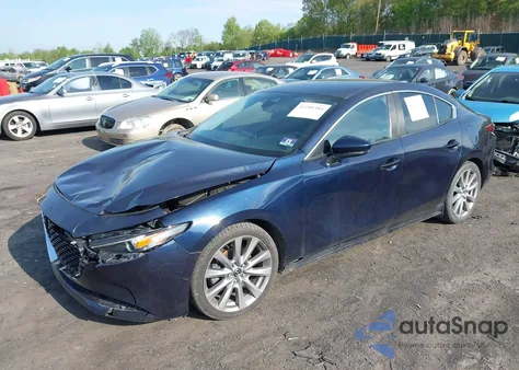 2019 Mazda Mazda3 Select Package z USA, uszkodzony, nr VIN JM1BPBAM1K1132554